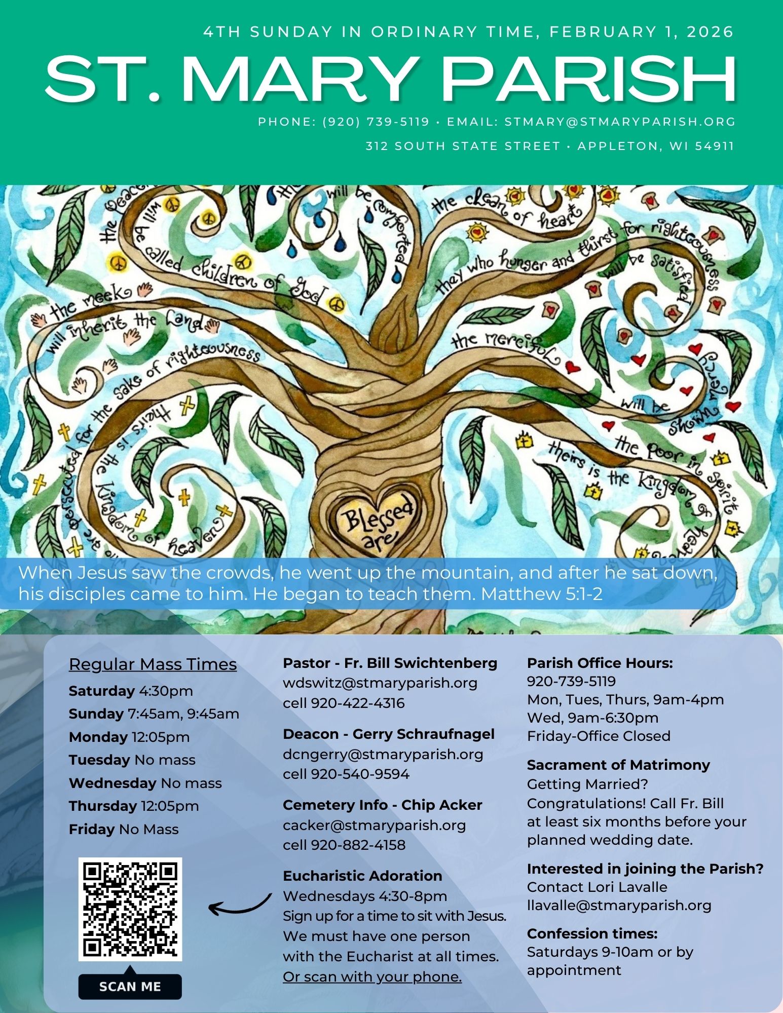 2026 Feb 1 - Feb 8 Bulletin