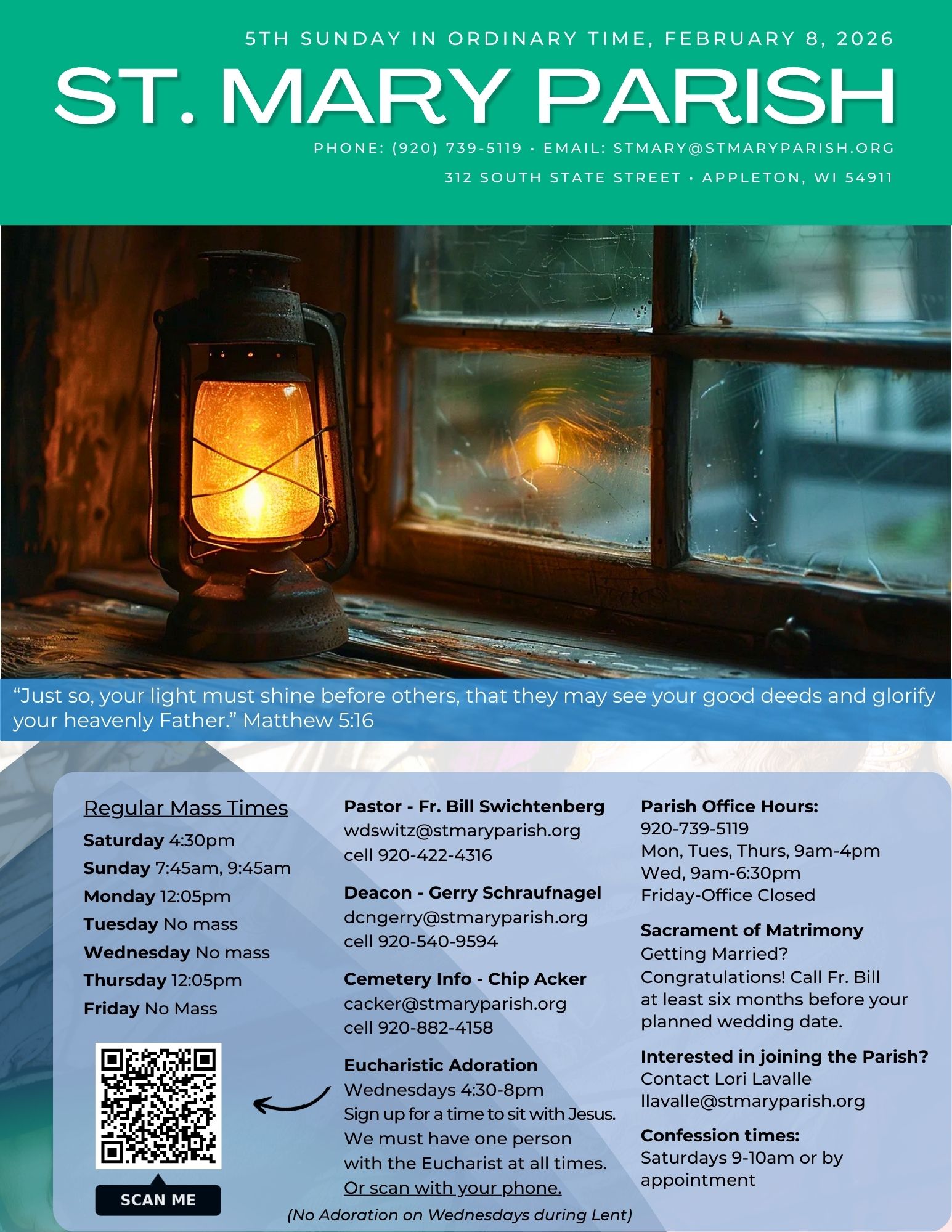 Feb 8 - Feb 14 Bulletin