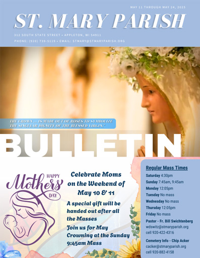 May 11 - 24, 2025 • Bulletin
