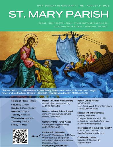 2026 Aug 9 - Aug 15 Bulletin