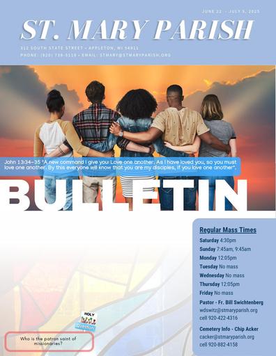 June 22 - July 5 • Bulletin