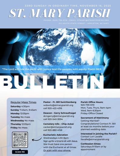 Nov 16 - Nov 22 Bulletin